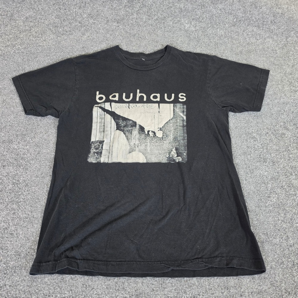 Bauhaus Band T-Shirt Mens Black 2005 Bela Lugosi Dead Graphic Goth Rock Tee L